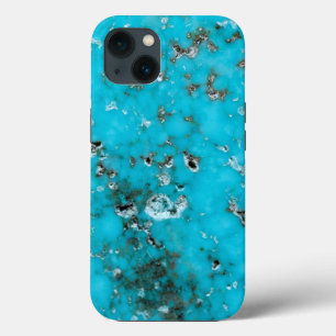 Gemstone-reeks - Mooie, ondeugdelijke Turquoise iPhone 13 Hoesje