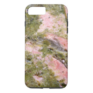 Gemstone-reeks - Roze en groene bruinkool iPhone 8 Plus / 7 Plus Hoesje