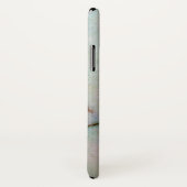 Gemstone-serie - gekrokken turquotering met groen Case-Mate iPhone case (Achterkant / rechts)