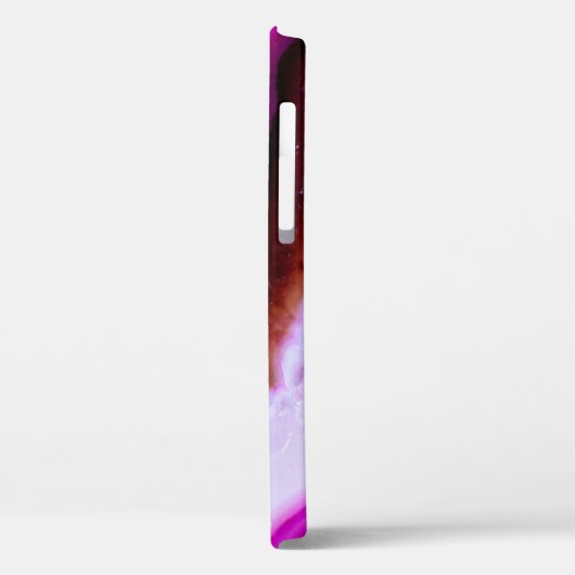 Gemstone Series - Agate in Paarse Hoesje-Mate iPho Case-Mate iPhone Case (Achterkant / Links)