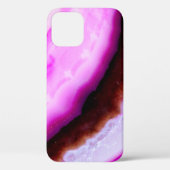 Gemstone Series - Agate in Paarse Hoesje-Mate iPho Case-Mate iPhone Case (Achterkant)