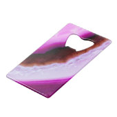 Gemstone Series Purple Agate Avec Quartz (Devant Angle)