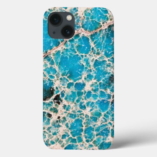 Gemstone Series - Stylish Turquoise Roadmap Case-Mate iPhone Case (Achterkant)