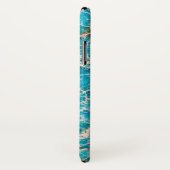 Gemstone Series -  Turquoise Case-Mate iPhone Case (Achterkant / rechts)