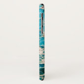 Gemstone Series -  Turquoise Case-Mate iPhone Case (Achterkant/links)