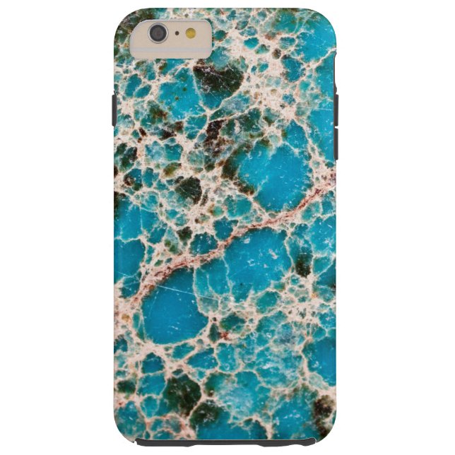 Gemstone Series - Turquoise Mosaic Case-Mate iPhone Case (Achterkant)