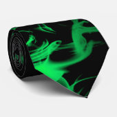 Gemstone Smoke - Emerald Green Stropdas (Opgerold)