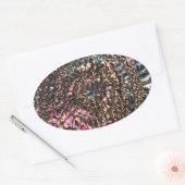 Gemstone Spiral Ovale Sticker (Envelop)