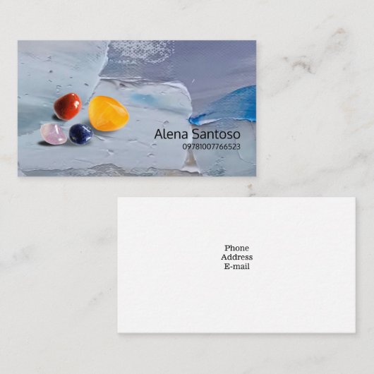 Gemstone Visitekaartje (Voorkant / Achterkant)