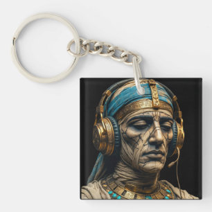 Gemummificeerde Beschermer Hanger - Oude Egyptisch Sleutelhanger