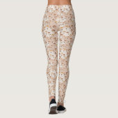 Gemusterd groen leggings (Achterkant)