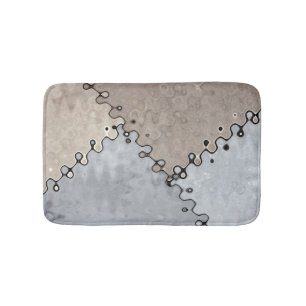 Gemuteerde aartafonen badmat