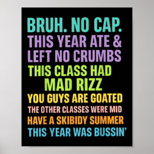 Gen A Slang leraren blij laatste schooldag 2025 Poster