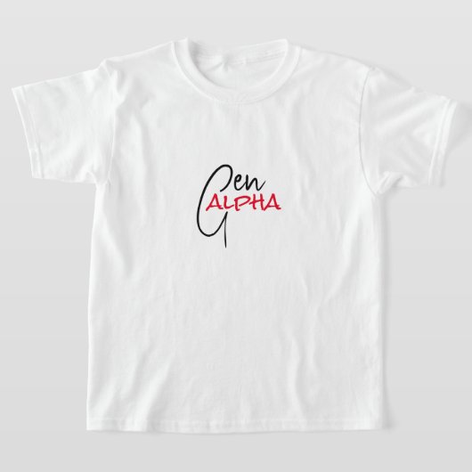 Gen. ALPHA Kinder T-Shirt (Laagn)