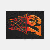 Gen Alpha Slang Kids 67 Basketball Ice Cream Drip  Fleece Deken (Voorkant (Horizontaal))