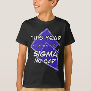 Gen Alpha verjaardag terug naar school Sigma geen T-shirt