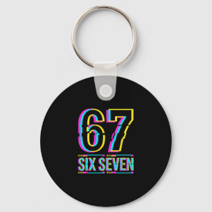 Gen Alpha Zes Zeven 6 7 Meme Sleutelhanger