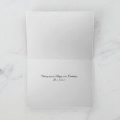 Gen Coupe arrière - Carte d'anniversaire à thème d (Intérieur)