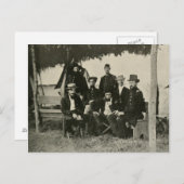 Gen. Grierson en staf Briefkaart (Voorkant / Achterkant)