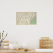 Gen. kaart IX Poster (Keuken)