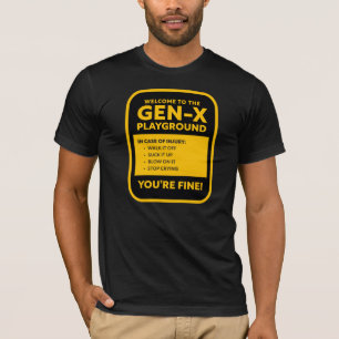 Gen-X afspeelplaats T-shirt