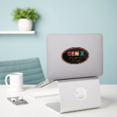 Gen X : Ce n'est pas nous, c'est vous Sticker (Ordinateur portable sur le bureau)