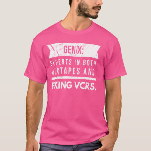 Gen X Generatie X 60s 70s 80s Humoristische Spreuk T-shirt