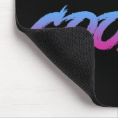 Gen X Grandma als een gewone grootmoeder, maar koe Muismat (Hoek)