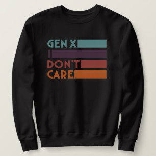 Gen X, het kan me niet schelen Trui