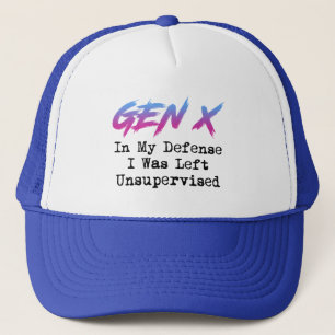 Gen X - In mijn verdediging werd ik zonder toezich Trucker Pet