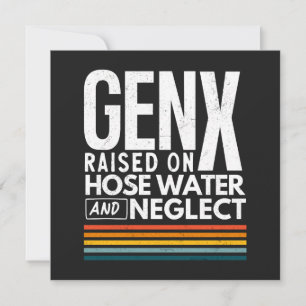 Gen X op slankwater en verwaarlozing Kaart