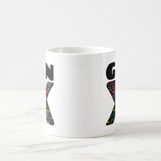 Gen X Phrases Mug (Centre)