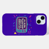 Gen X PSA Case-Mate iPhone Case (Achterkant (horizontaal))