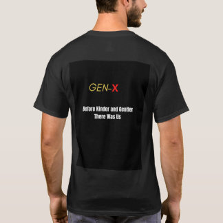 GEN-X-reeks T-shirt