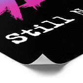 Gen X - Still Not Acting My Age Poster (Hoek)