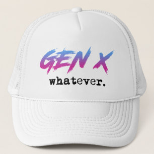 Gen X - wat dan ook Trucker Pet