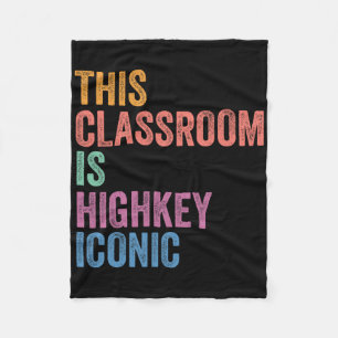 Gen Z Alpha gaat weer naar school, dit klaslokaal Fleece Deken