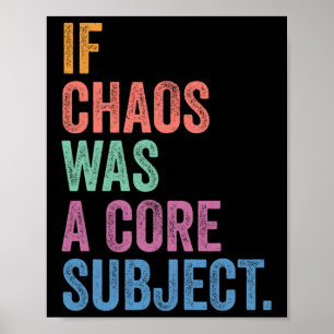 Gen Z Alpha terug naar school alsof chaos een vak  Poster