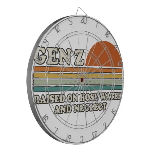 Gen Z Dartbord (Voorkant Links)