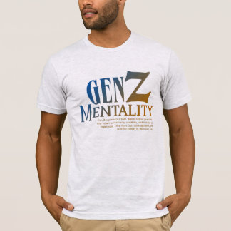 Gen Z-identiteit moderne streetwear T-shirt - T-sh