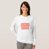 Gen-Z sinds 1999 T-shirt (Voorkant volledig)