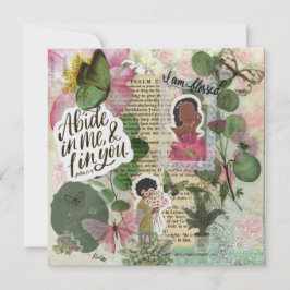 "Gena" Faith-gebaseerd platte Wenskaart