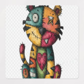 Genaaide Sticker Pack – Bunny, Hippo & Tiger Cat (Design 1)