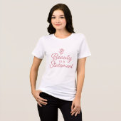 Genade in Bloei Tri-Blend Shirt (Voorkant volledig)