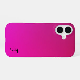 Genade in een lijn: vlindersilhouet iPhone 16 hoesje