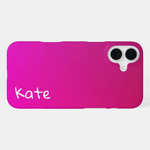 Genade in een lijn: vlindersilhouet iPhone 16 plus hoesje