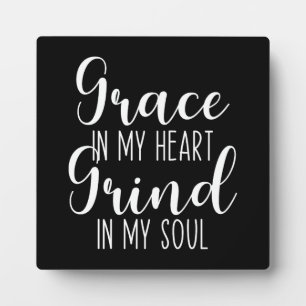 Genade in mijn hart, Grind in mijn ziel Fotoplaat