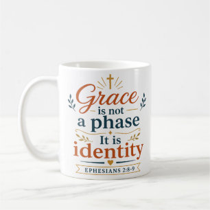 Genade is geen fase, het is identiteit in Christus Koffiemok