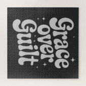 Genade over schuldpuzzel legpuzzel (Horizontaal)