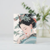 Genade van Chinese vrouwen Briefkaart (Staand voorkant)